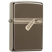 ZIPPO PVD BLACK ICE ZIPPER 21088